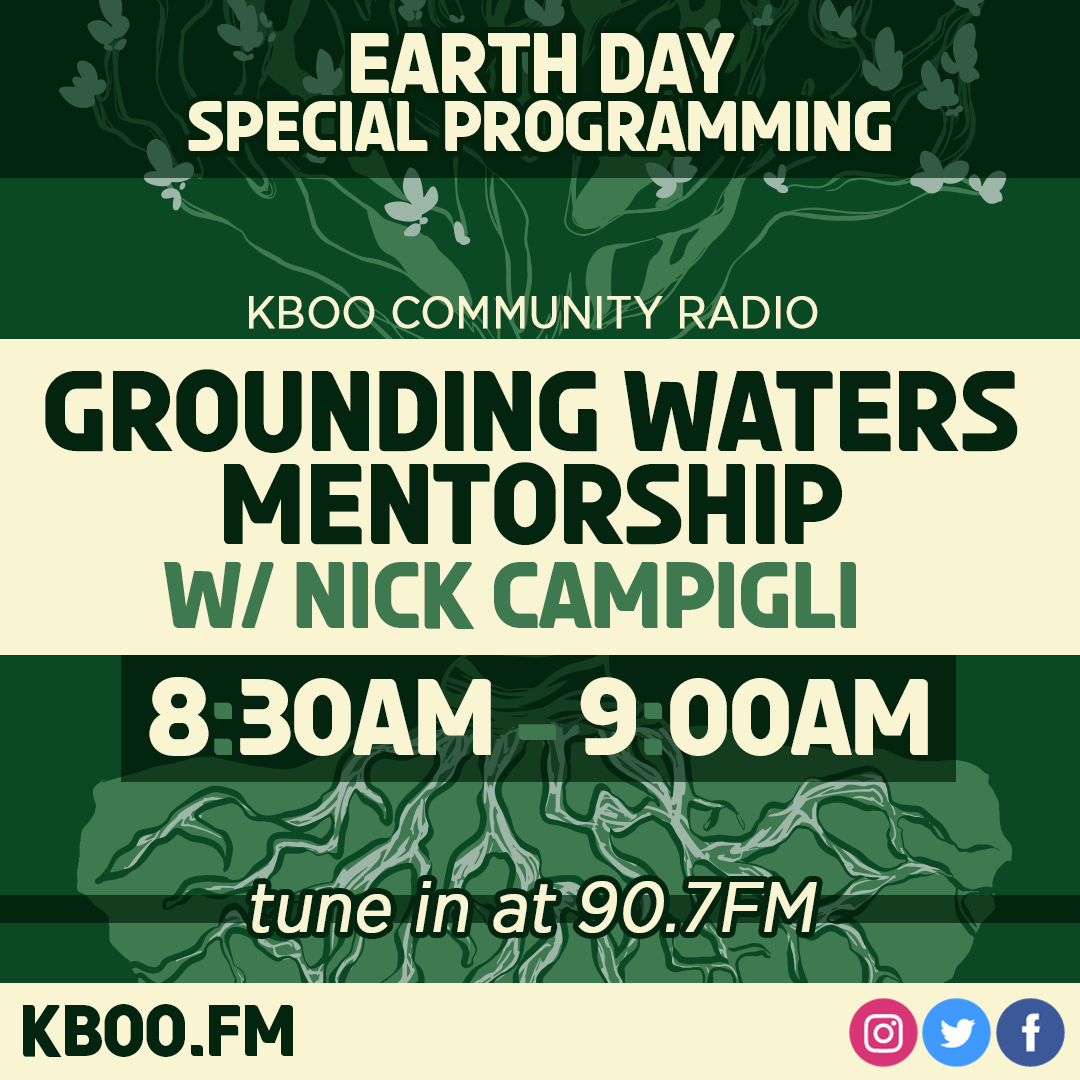 Earth day special grounding waters mentorship and the blueprint foundation kboo