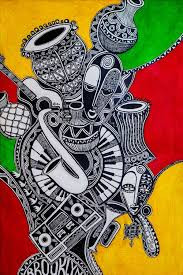 "Afrobeat" by Laolu Senbanjo