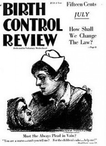 Cover of Birth Control Review July 1919