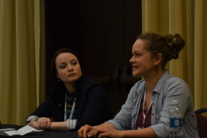 Vilmarie Narloch and Irina Alexander speaking at #SSDP2017 Vilmarie Narloch and Irina Alexander speaking at #SSDP2017