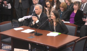 IN State Senator James Merritt and Madison Weintraut testifying before the IN Senate Committee on Health and Provider Services in support of SB207. IN State Senator James Merritt and Madison Weintraut testifying before the IN Senate Committee on Health and Provider Services in support of SB207.