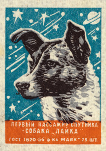 Laika Matchbox Label