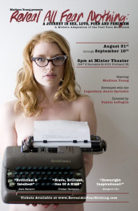 Madison Young Reveal All Fear Nothing: A Journey in Sex, Love, Porn and Feminism Madison Young Reveal All Fear Nothing: A Journey in Sex, Love, Porn and Feminism