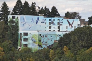 Mural in Oaks Bottom Mural in Oaks Bottom