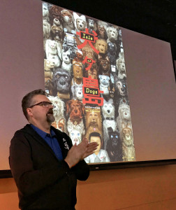 Paul Harrod talks about the new Wes Anderson animated feature Isle of Dogs on KBOO Radio with S.W. Conser's Words and Pictures