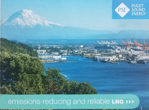 Puget Sound Energy glossy mailer