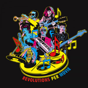 Revolutions Per Movie host Chris Slusarenko joins musician Victor Krummenacher onstage Revolutions Per Movie host Chris Slusarenko joins musician Victor Krummenacher onstage with S.W. Conser on Words and Pictures on KBOO Radio