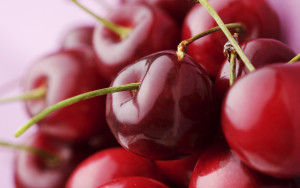 Ripe cherries