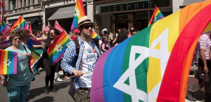 Jewish Pride marchers in Victoria, Australia