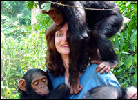 Dr. Sheri Speede & chimps