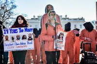Andy Worthington, Guantanamo Protest
