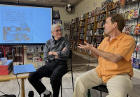 Stan Mack's Real Life Funnies has been collected in a 20-year retrospective book - S.W. Conser talks with Stan on Words and Pictures on KBOO Radio and at Floating World Comics in Portland