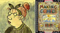 Comics artist and MacArthur Genius Grant recipient Lynda Barry talks at Powell's City of Books for Words and Pictures with S.W. Conser