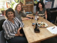 Fermentation Festival organizers Claudia Lucero, Heidi Nestler, and Liz Crain